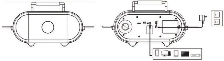 RHM RM-K666 Portable Mobile Phone Karaoke Speaker - Quck start Guide