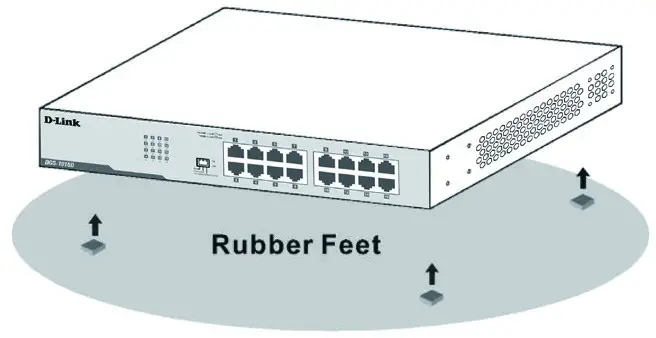 D-Link DGS-1016D 16- Desktop