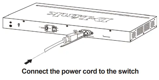 D-Link DGS-1016D 16- Power Cord 1