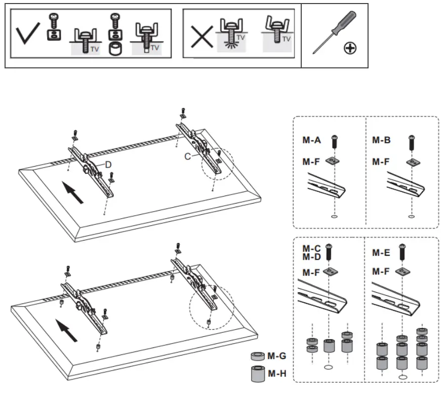 kogan KASLSTMTSTA Premium Racing Simulator Cockpit Monitor Stand- Step 3