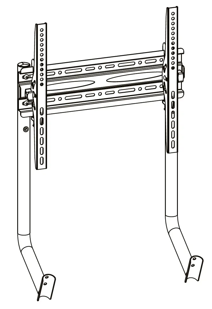 kogan KASLSTMTSTA Premium Racing Simulator Cockpit Monitor Stand