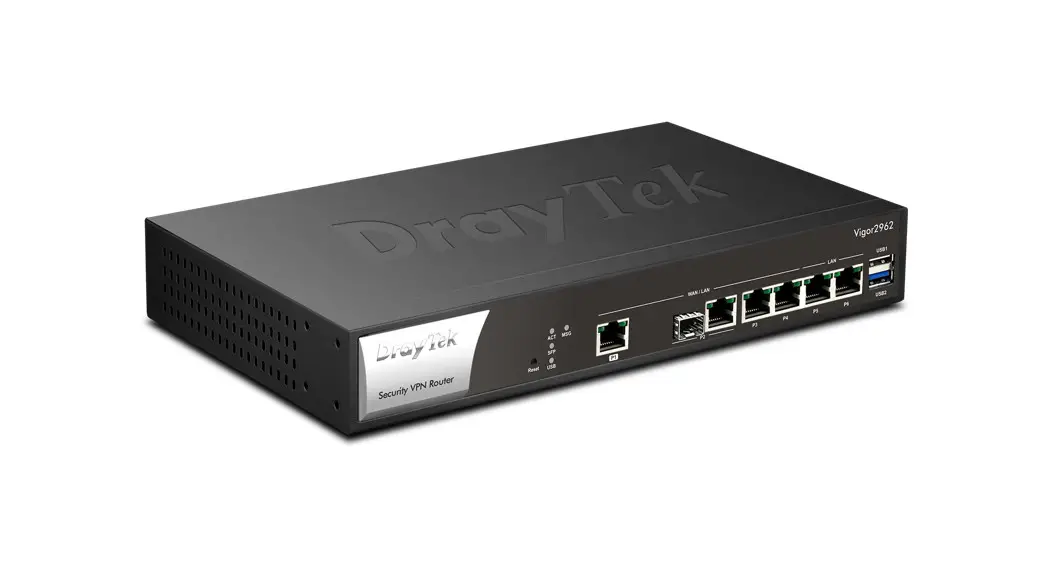 Draytek Vigor2962 Series 2.5g Security Vpn Router User Guide