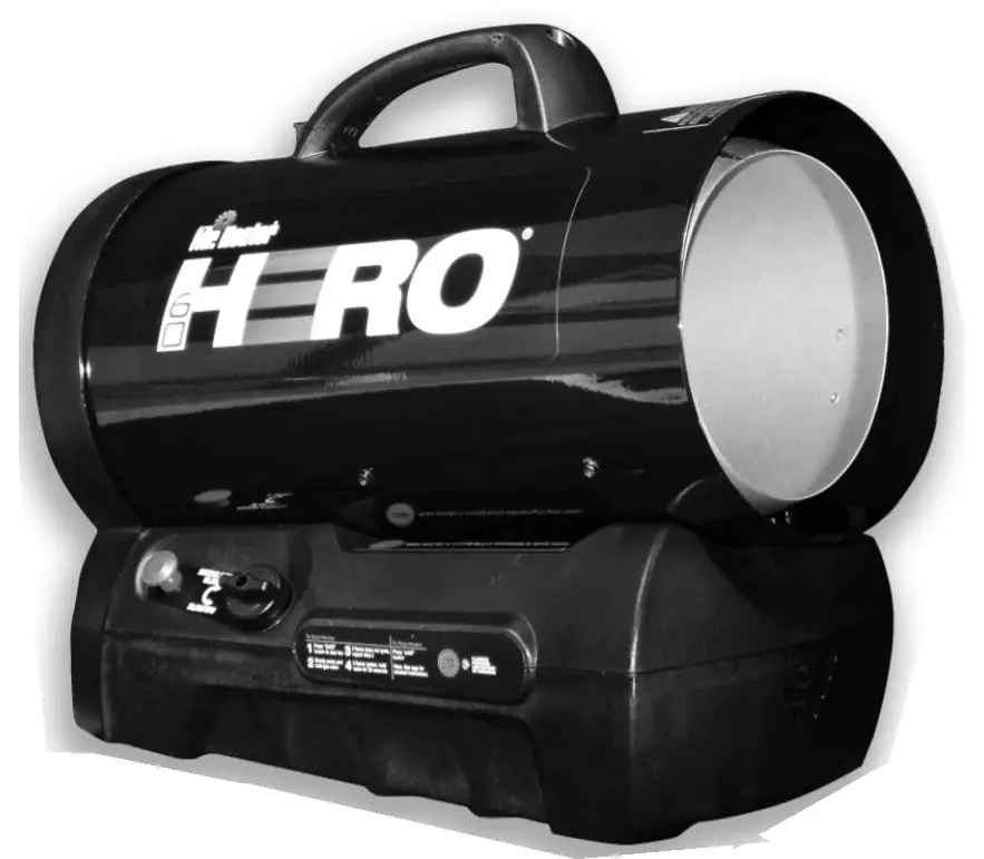 Mr Heater MH60CLP Forced Air Propane Construction