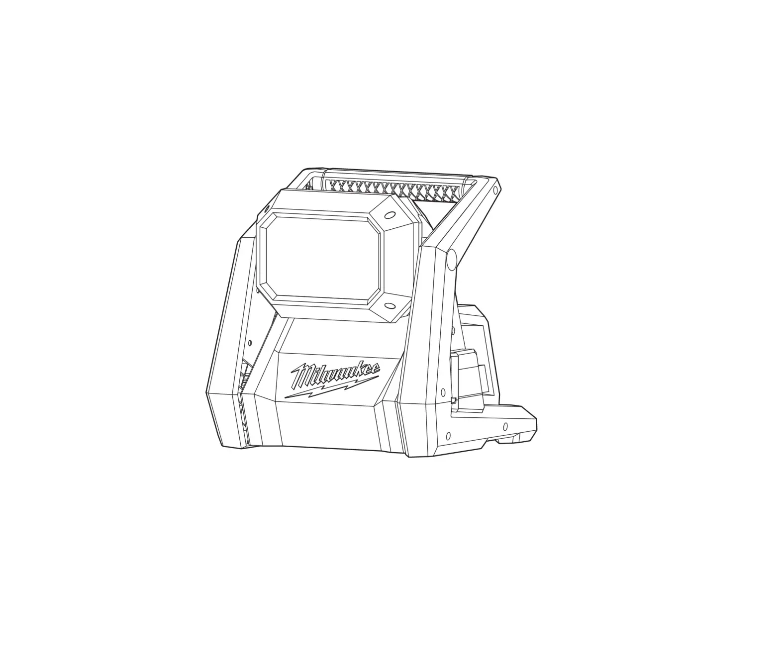 Milwaukee M18 Hoal High Performance Area Light User Manual
