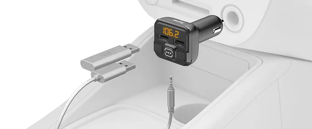 Hama 014165 Fm Transmitter With Bluetooth Function Instruction Manual