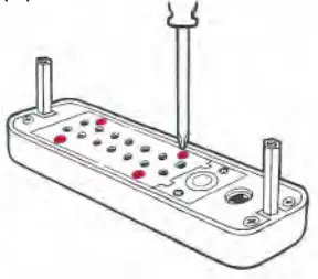 LOCKEY USA 2830 Knob-2835 Lever Mechanical Keyless Lock - Springs are attached to plate