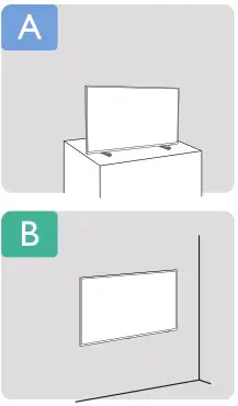 PHILIPS 7805 series LED Smart TV - Placement