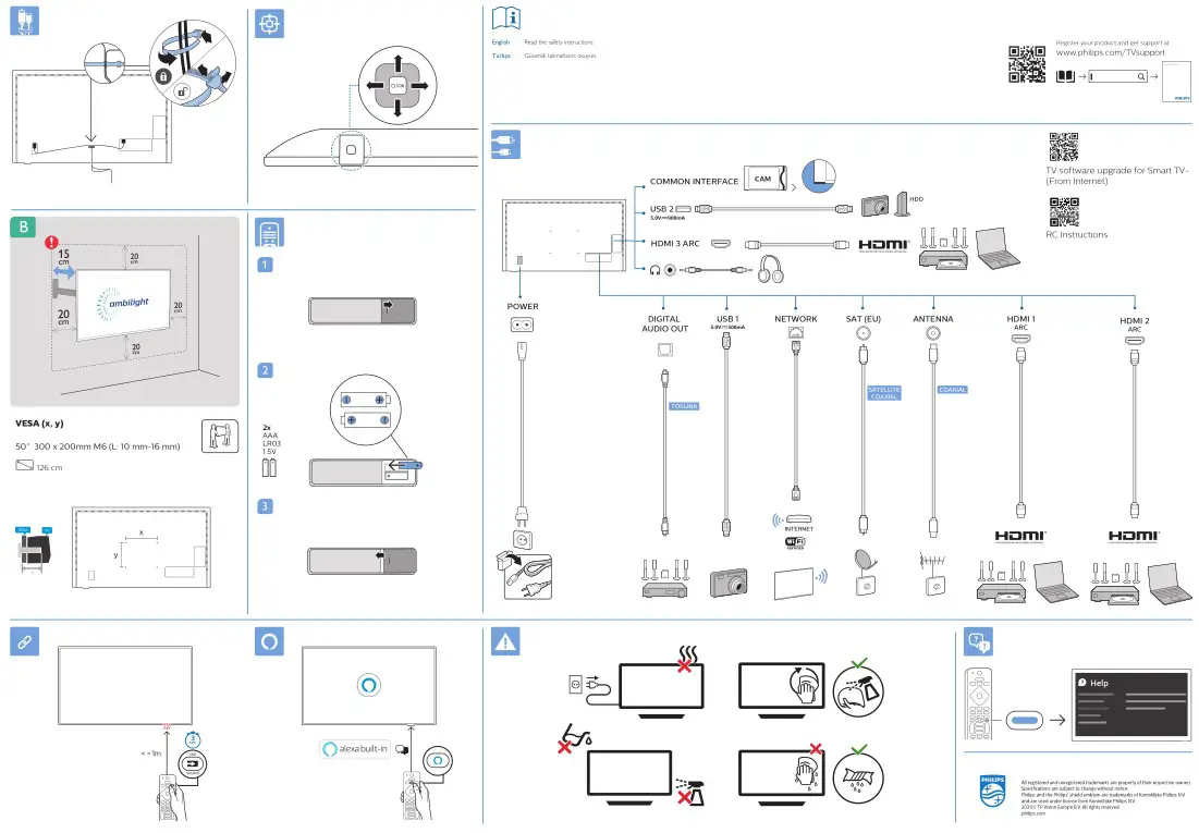 PHILIPS 7805 series LED Smart TV - Quick Start Guide 2