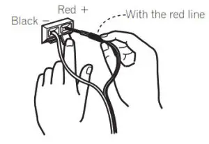 Pioneer DJ Active Monitor Speaker -terminal side