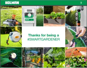 HOLMAN CLXW60 Warm Light Bluetooth Garden Light Controller - fig1