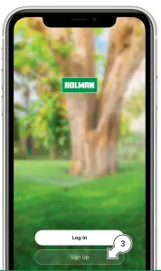 HOLMAN CLXW60 Warm Light Bluetooth Garden Light Controller -r mobile device