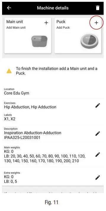 SONY ADVAGYM Instruction Manual - Fig 11