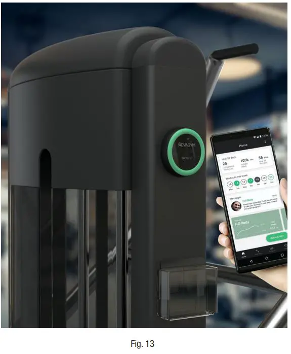 SONY ADVAGYM Instruction Manual - Fig 13