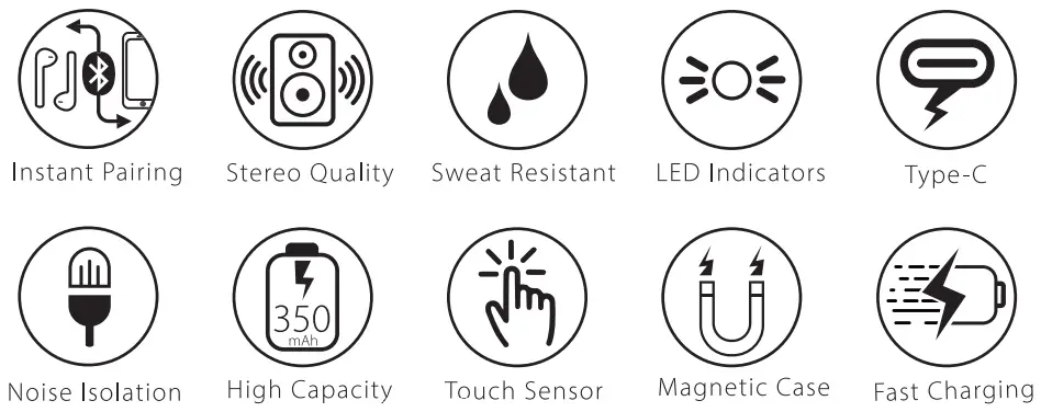 Bluestone TWS8 podz True Wireless Earbuds - how to use