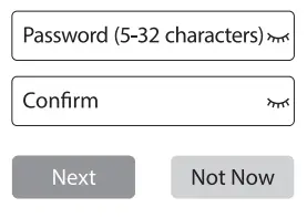 rock space RSD0607 AC750 Dual Band WiFi Repeater - password
