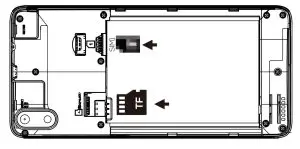 swagtek 503719 5 inch 4G Smart Phone - mamory card