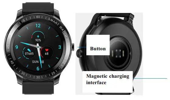 COOSEA GROUP W1 Smart Sports Watch - COOSEA GROUP W1 Smart Sports Watch