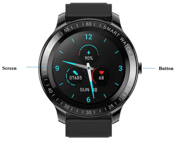 COOSEA GROUP W1 Smart Sports Watch - Screen Operations