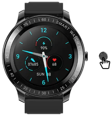 COOSEA GROUP W1 Smart Sports Watch - Starting and shutting down the watch