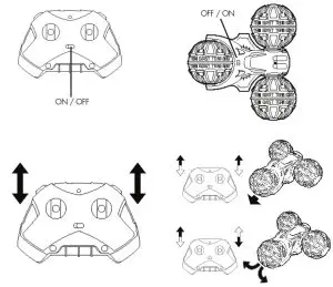Silverlit Toys Manufactory TX0002G4-2103 Toy RC Tornado - Tornado 360 Sph