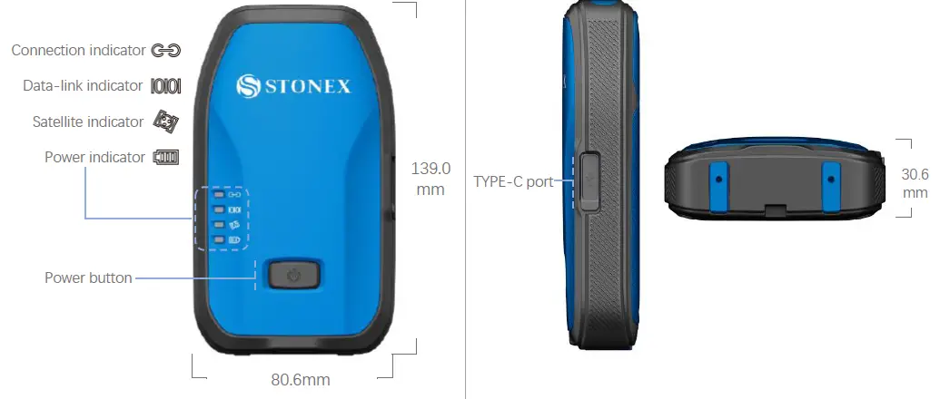 Stonex S580 GNSS Receiver FIG 1
