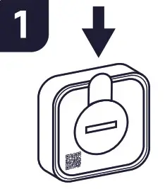 innr RC25x Smart Lightining with Remote Control- Remove the Plastic tab