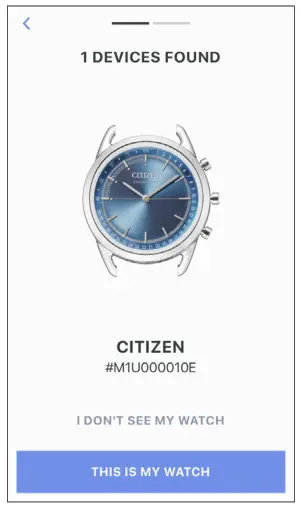 Tap This is my Watch