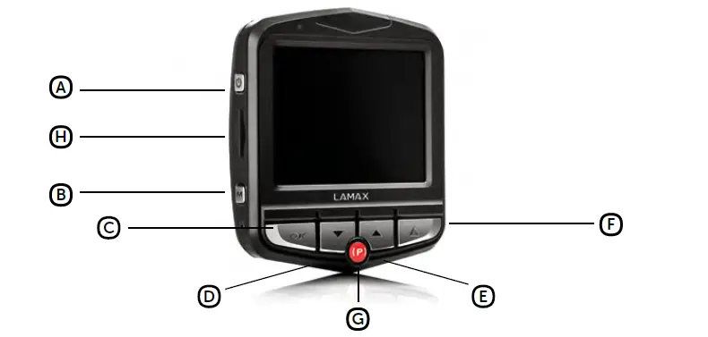 LAMAX C3 Electronic Full HD Dashcam-1