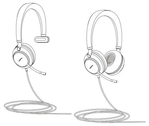 Yealink UH38 Mono USB Wired Headset