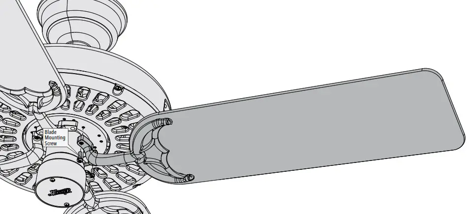 Hunter 23845 Original 52 Inch Ceiling Fan- HISTORIC 4 Blade