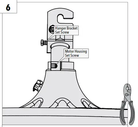 Hunter 23845 Original 52 Inch Ceiling Fan- STEP 6