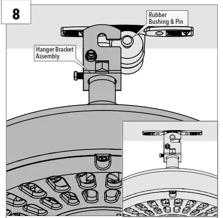 Hunter 23845 Original 52 Inch Ceiling Fan- STEP 8
