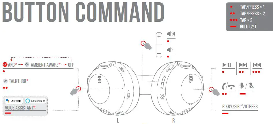 JBL Tour One Noise Canceling Wireless Ear Headphones-4