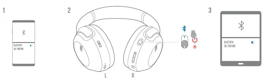 JBL Tour One Noise Canceling Wireless Ear Headphones-6