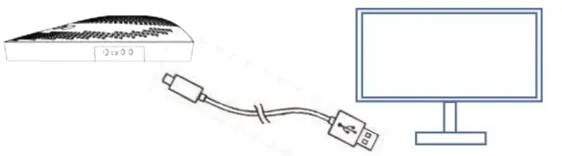 Shenzhen Lingdong Smart Chip Technologyco LD810 Bluetooth and Speaker phone - USB cable