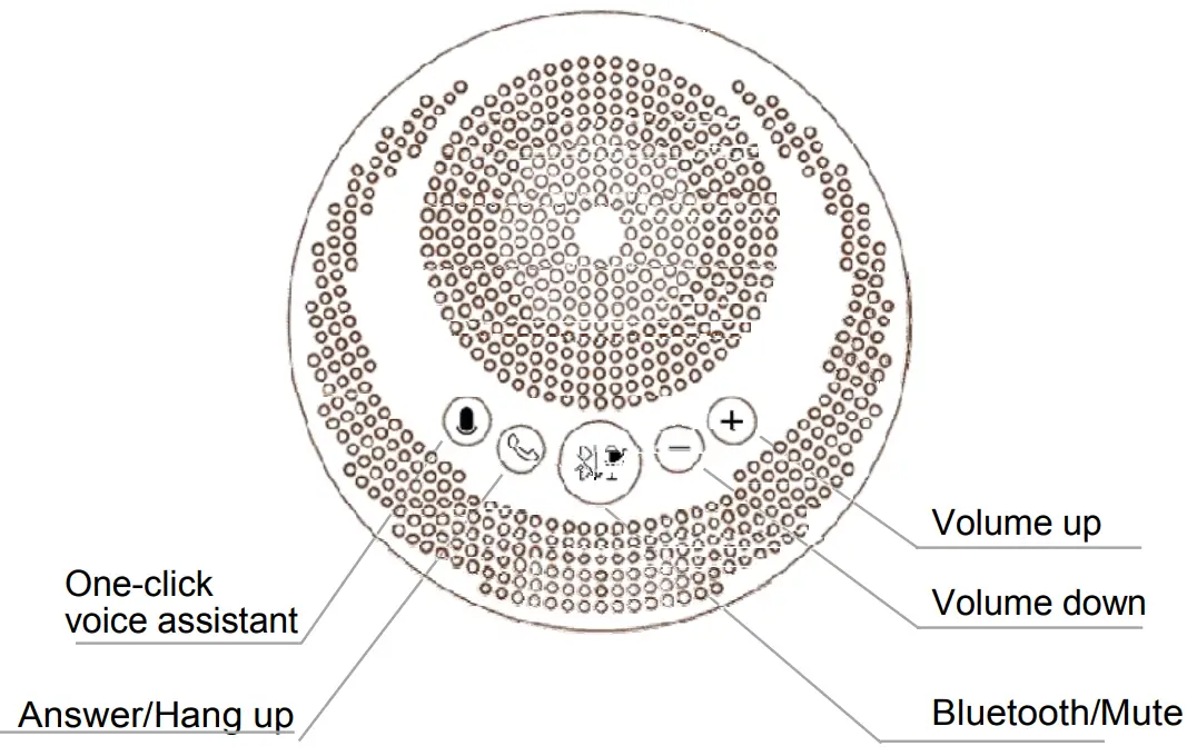 Shenzhen Lingdong Smart Chip Technologyco LD810 Bluetooth and Speaker phone - overview