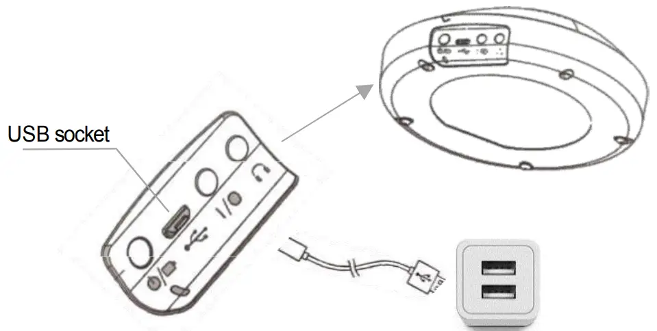 Shenzhen Lingdong Smart Chip Technologyco LD810 Bluetooth and Speaker phone - product