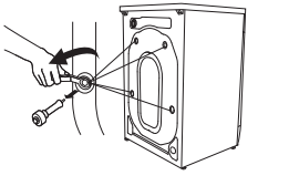 TESLA WF81492M Washing Machine - bolts