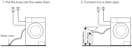 TESLA WF81492M Washing Machine - drain hose
