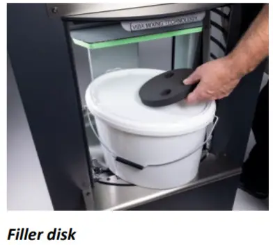 Collomix VIBA X.30 Premium Shaker - Load a container 2