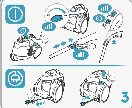Electrolux EFC71511DB Vacuum Cleaner - overview 3