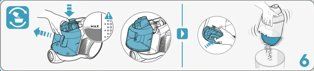 Electrolux EFC71511DB Vacuum Cleaner - overview 6