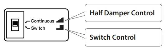 Roland DP 10 Damper Pedal - Continuous