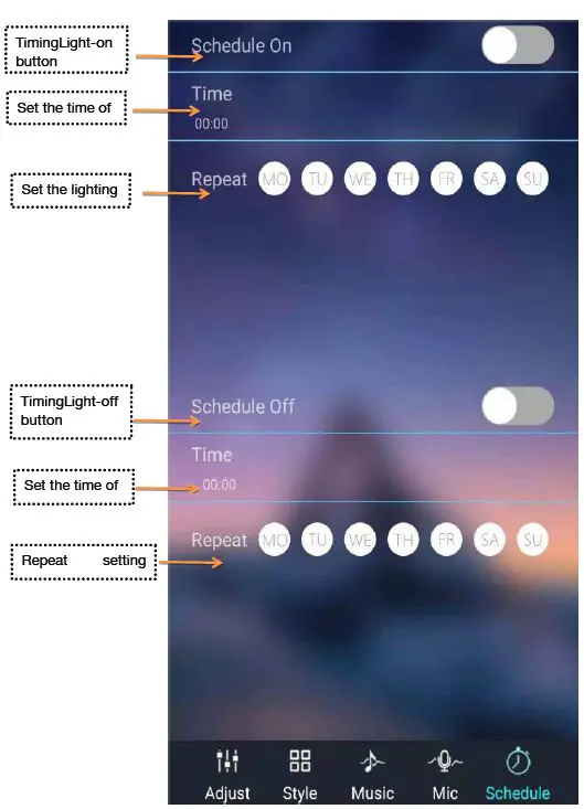 Spring Lighting Group SPL-FLL00X LED Magic Color Desktop Lights 12