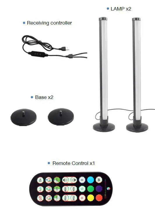 Spring Lighting Group SPL-FLL00X LED Magic Color Desktop Lights 2