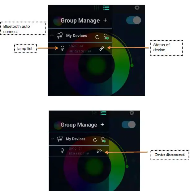 Spring Lighting Group SPL-FLL00X LED Magic Color Desktop Lights 7