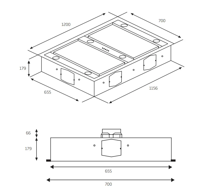 schweigen-UM422G-12S-1200mm-Silent-Cassette-Rangehood-fig15