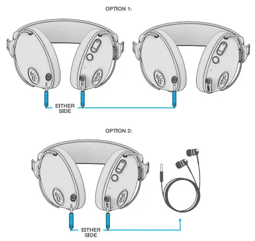 JLAB HBJPRORPNK4 JBuddies Pro Wireless Over Ear Kids Headphon - SHARE MODE