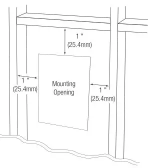 JBL Studio 2 55IW - ensure that the drywall
