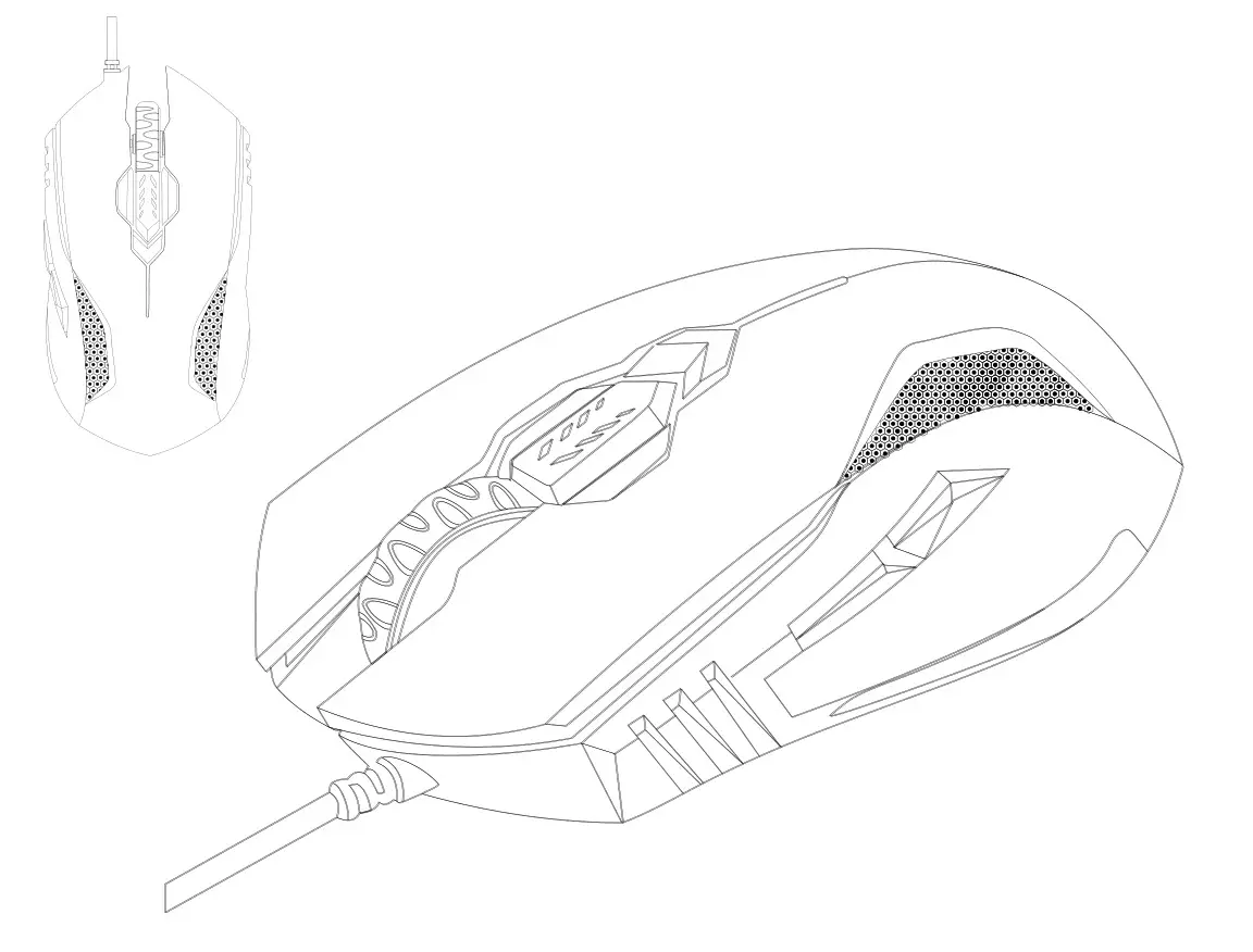 hama 186033 Gaming Mouse - figure 1